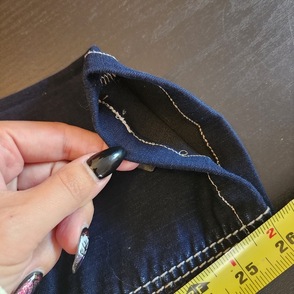 Silver Jeans Suki Mid Slim Jean Dark Wash Short Petite Stretchy Basic Denim - Picture 11 of 12